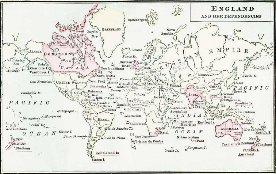 England and Her Dependencies