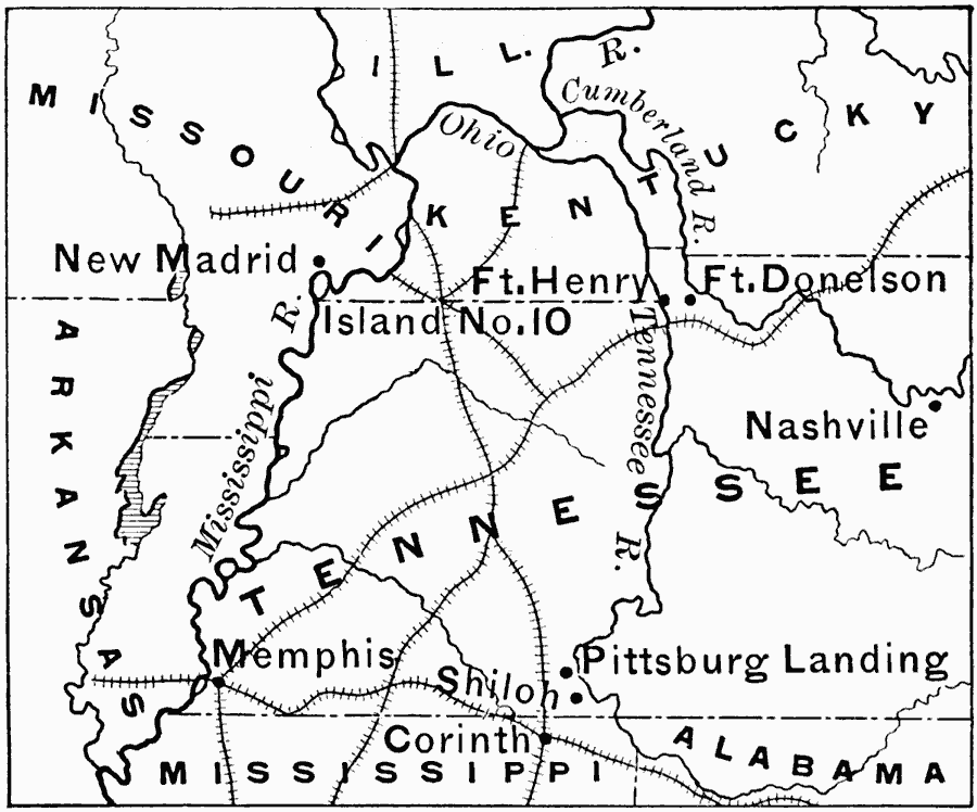 Grant Moves Towards Corinth