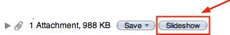 Slideshow Button