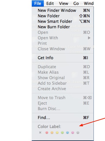 File, Labels