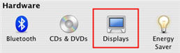 System Preferences, Displays