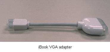 iBook VGA adapter