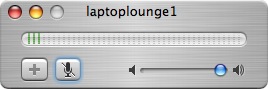 Audio chat window