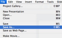 File, Save As