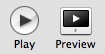 Play and Preview Slideshow buttons