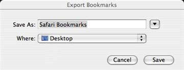 Export, Save As