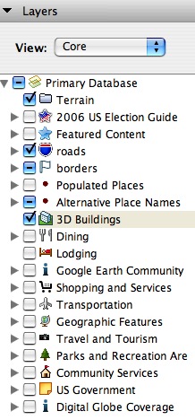 Google Earth Layers