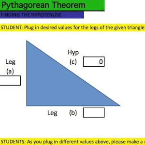 Pythagorean Theorem Activity