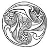 Carved Interlace Pattern