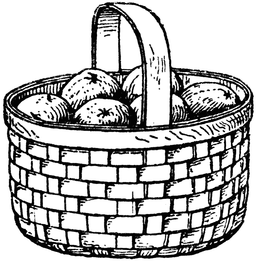 clipart basket of fruits - photo #40