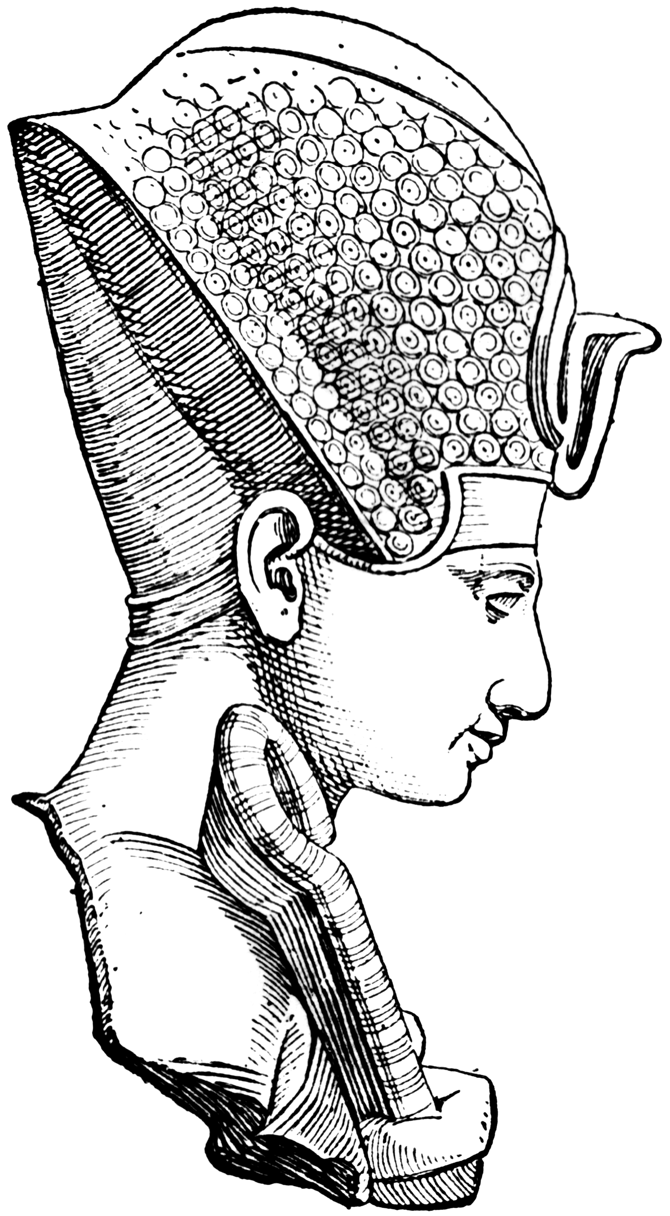 Ramses II in Profile | ClipArt ETC