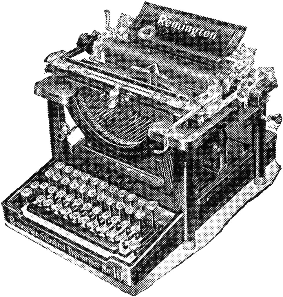 clip art typewriter keys - photo #42