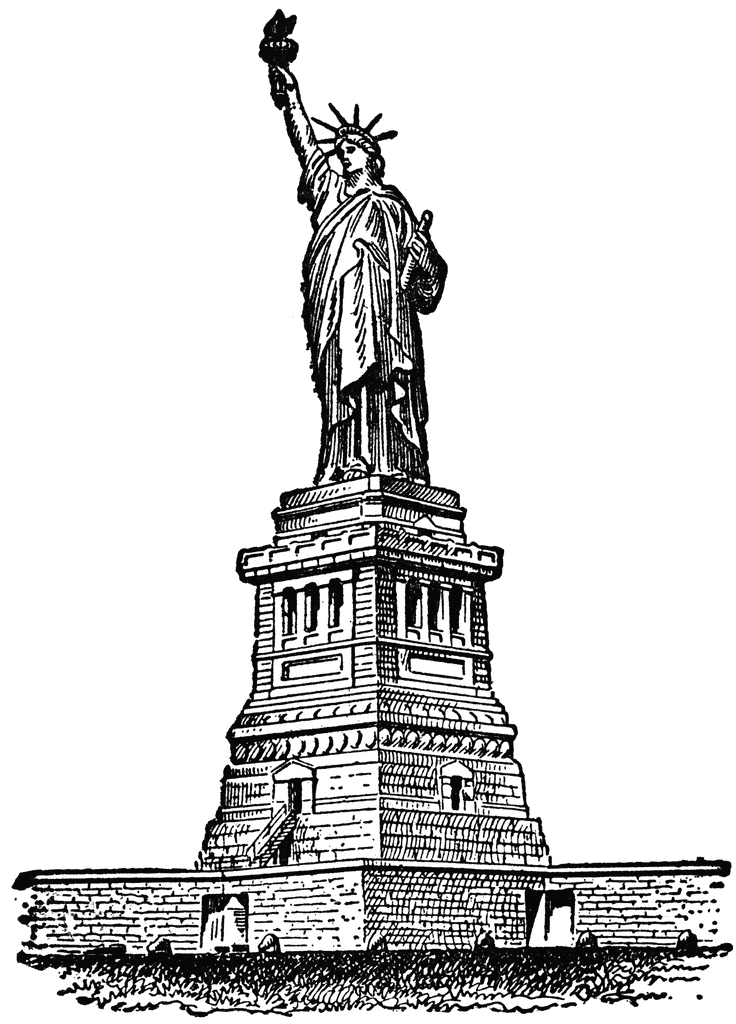 Statue of Liberty ClipArt ETC