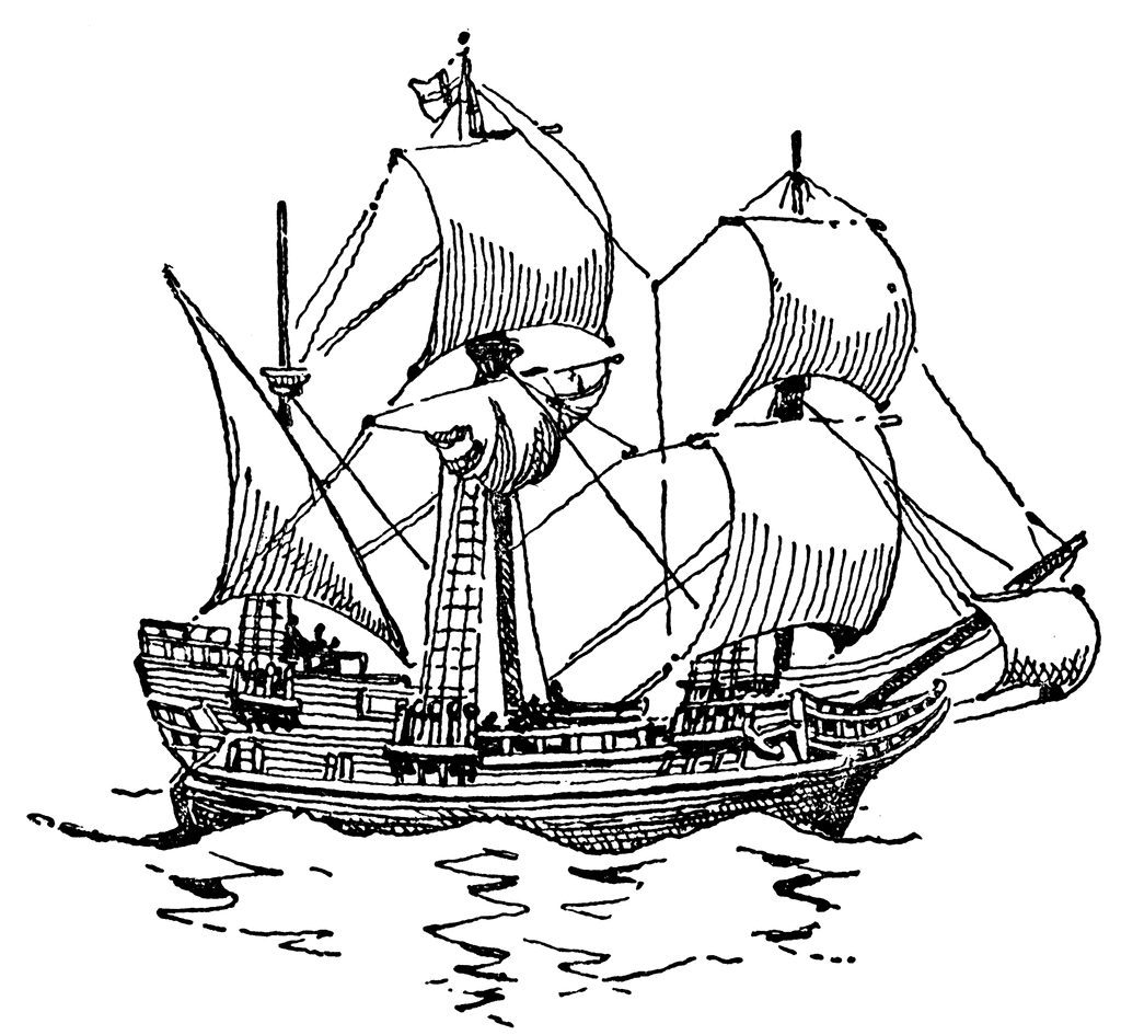 mayflower ship clipart - photo #5