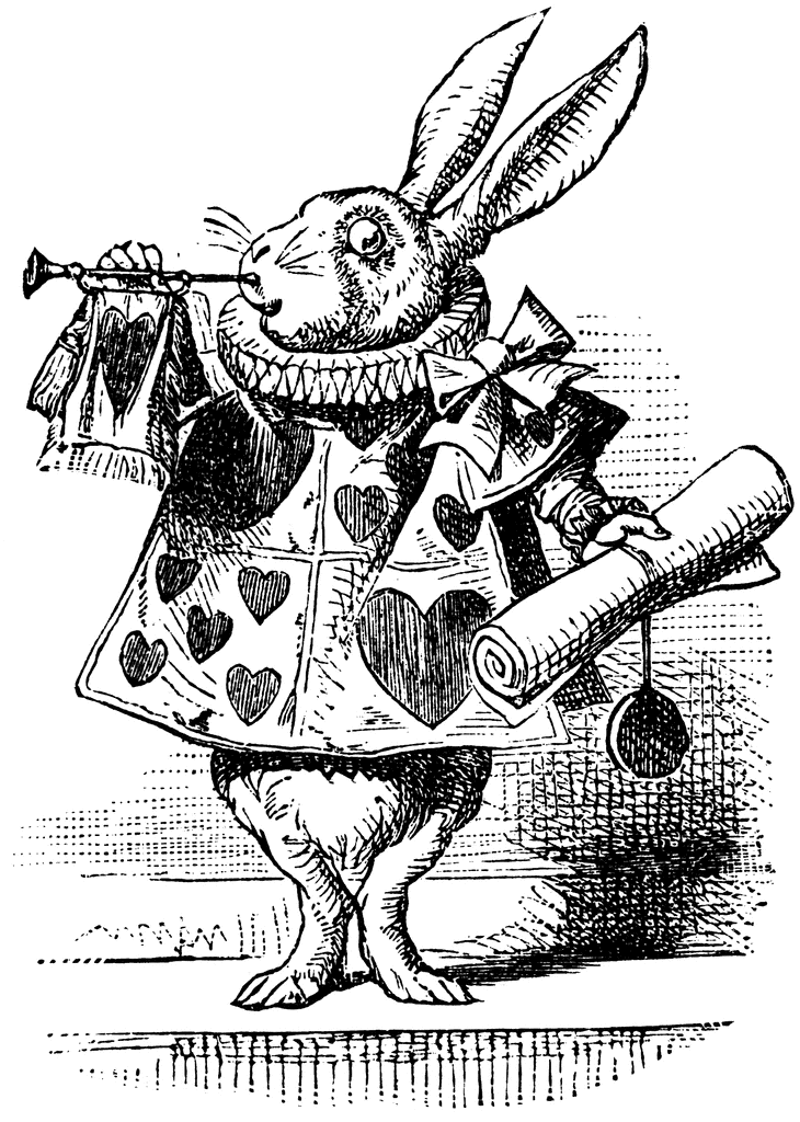 alice in wonderland cards clipart - photo #32