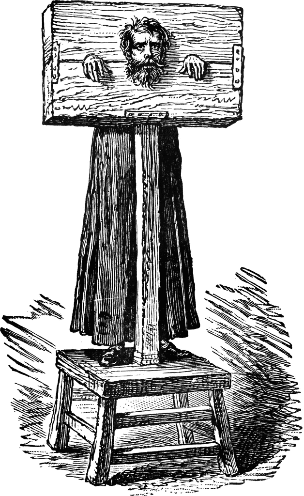 Pillory ClipArt ETC