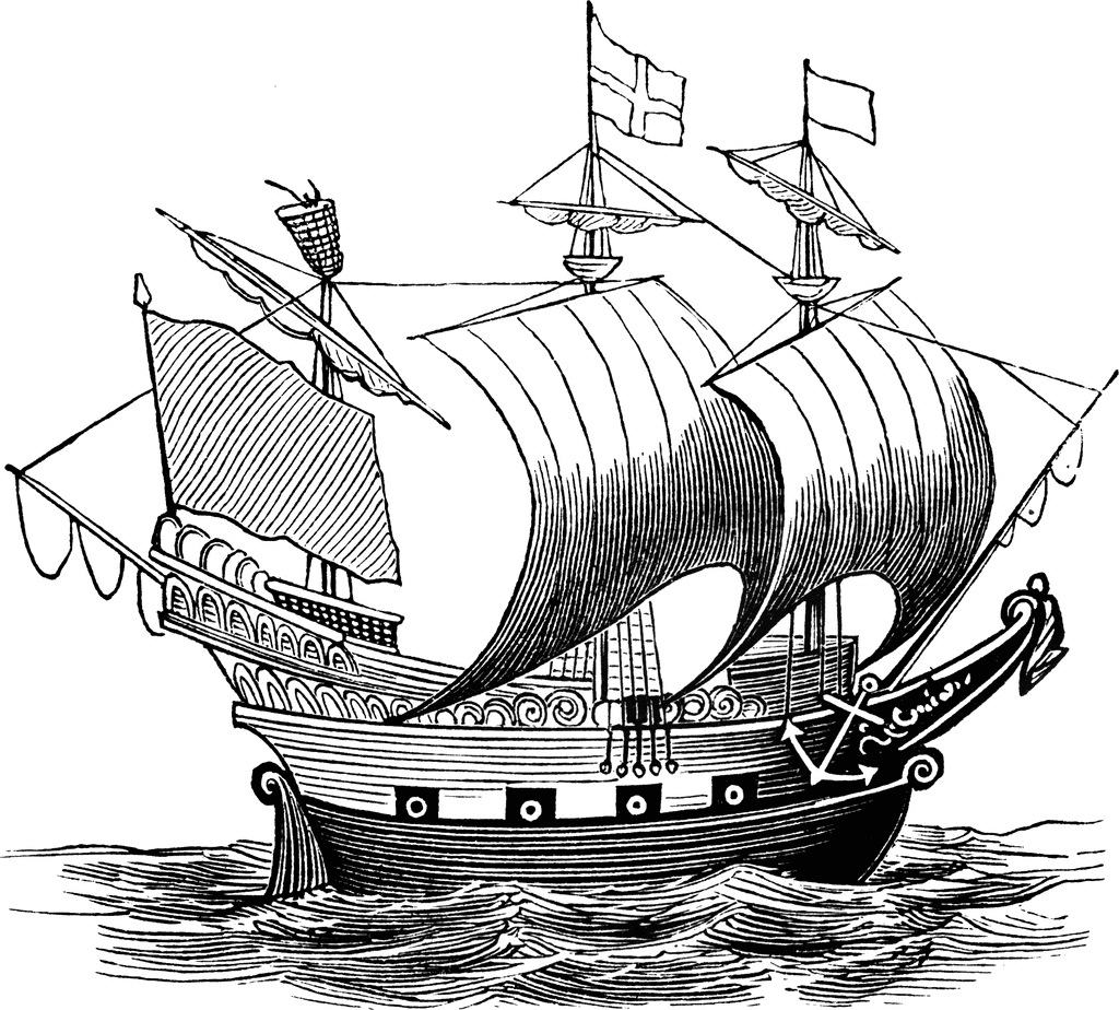 clipart of ship - photo #28