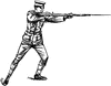Bayonet thrust