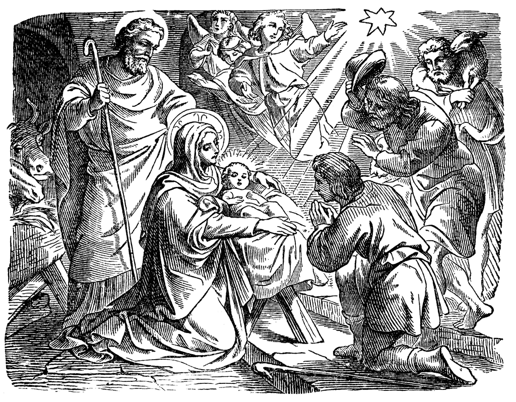 clipart of jesus birth - photo #22