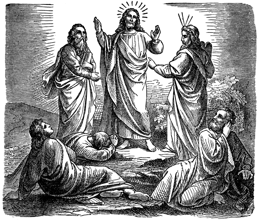 clipart jesus transfiguration - photo #27