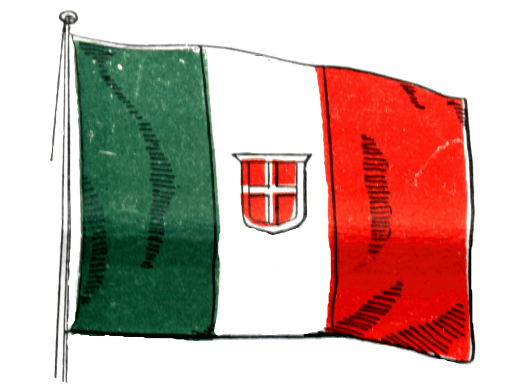 Italy, flag, 1910. To use any of the clipart images above (including the 