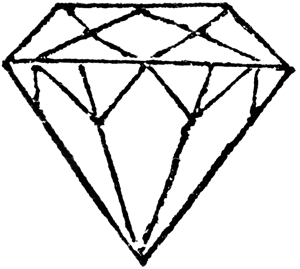 Paper Diamond Template