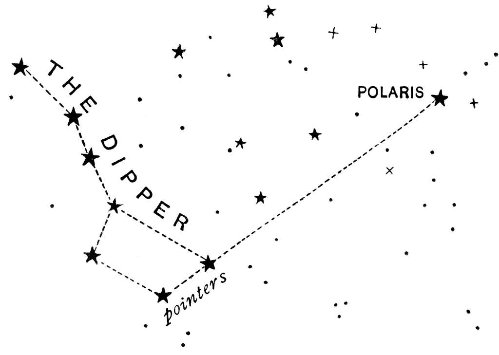 big dipper constellation clip art - photo #5