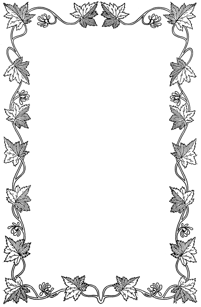 free clip art maple leaf border - photo #1