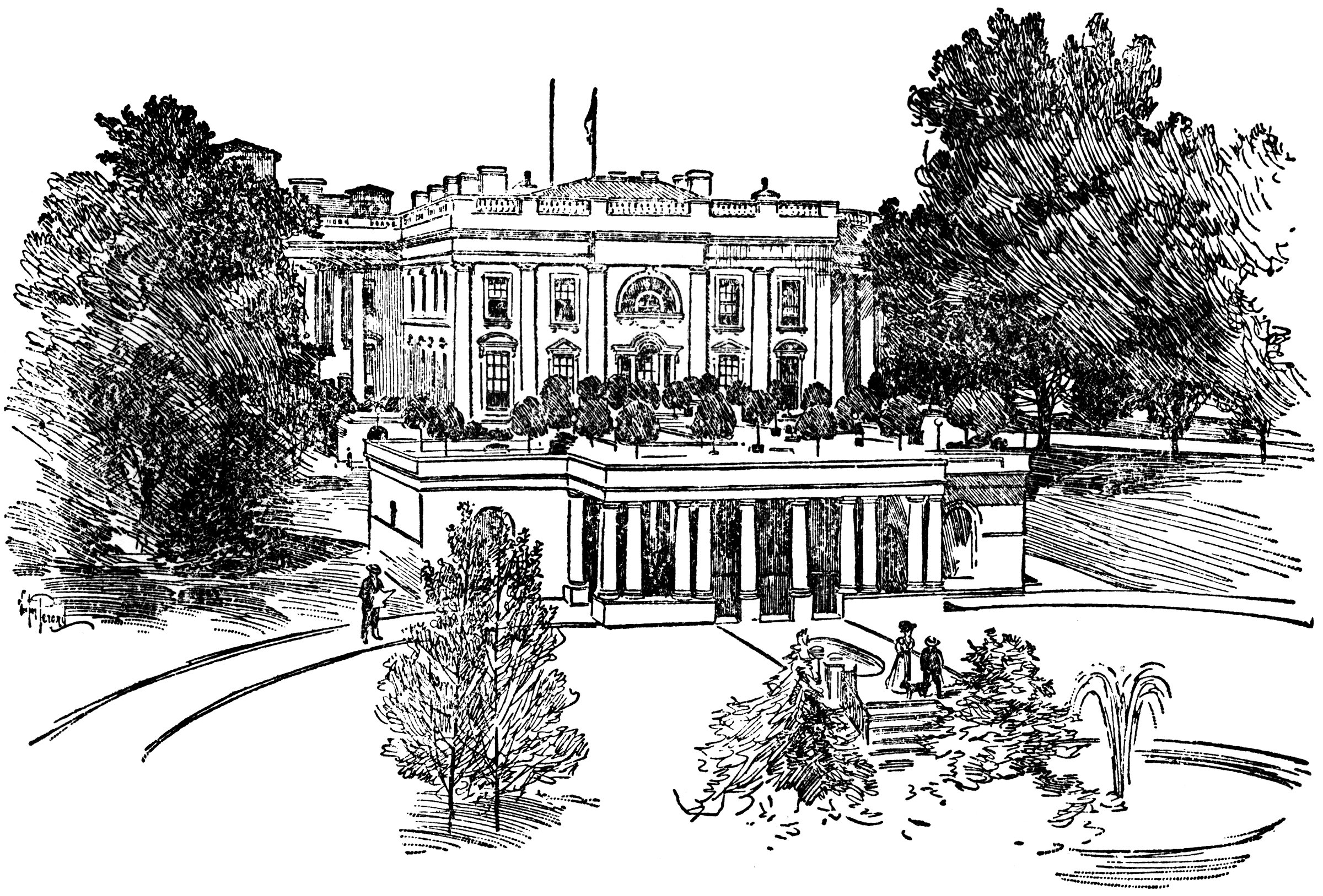 white house clip art pictures - photo #47