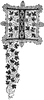 I, Ornate initial