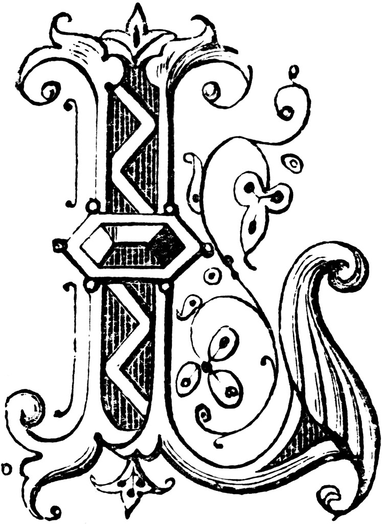 Calligraphy Capital Letter Alphabet Printable