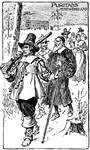 The Puritans of New England.