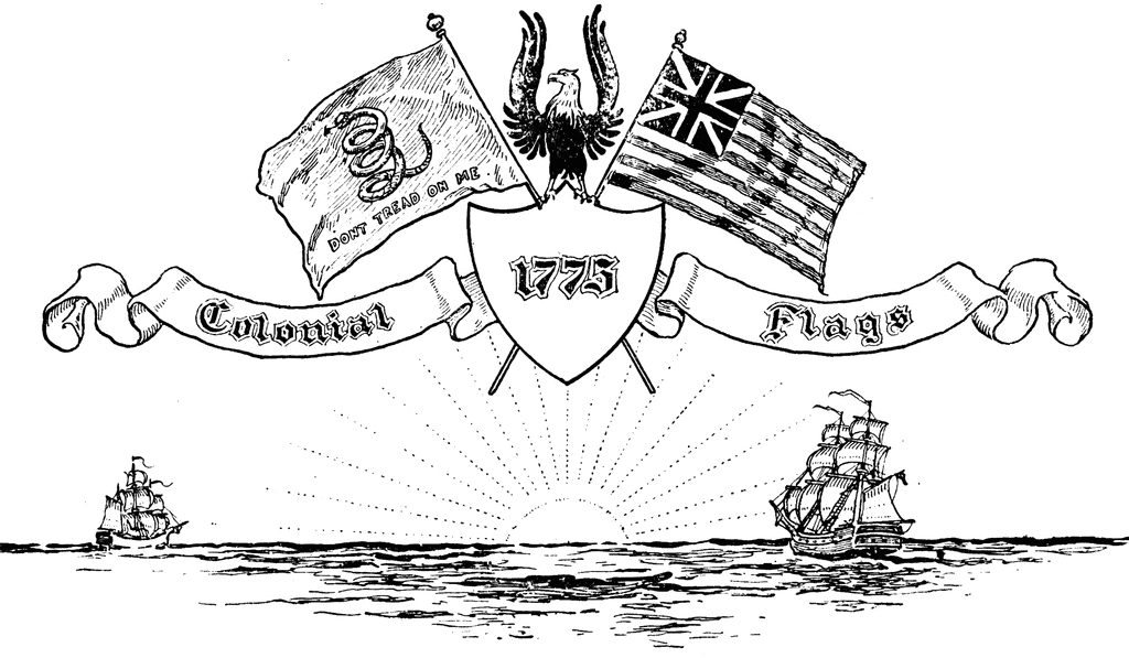 clipart colonial flag - photo #35