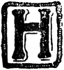 H, Letter