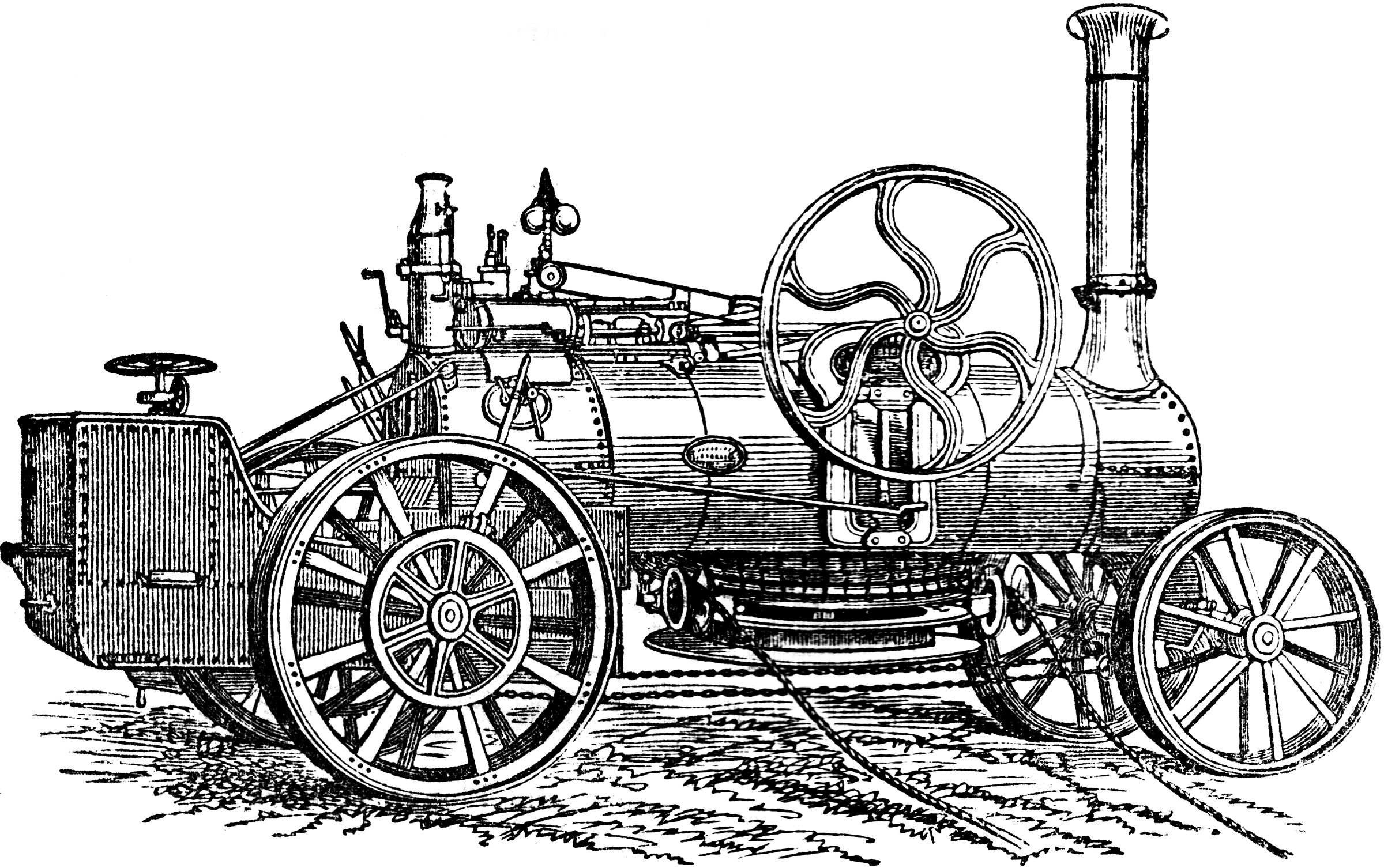 free steam engine clipart - photo #27