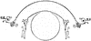 Curved banner