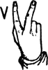 V