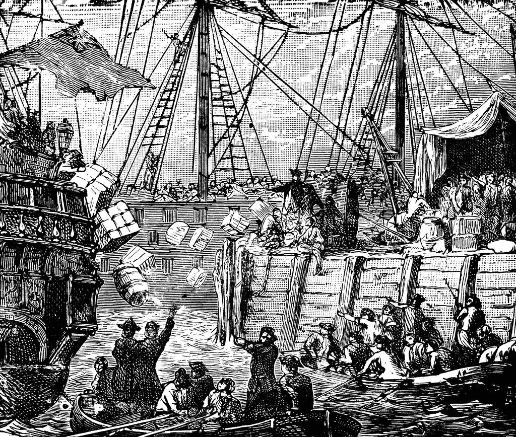 The Boston Tea Party. To use any of the clipart images above (including the 