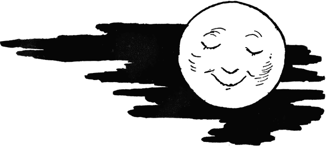 man in the moon clipart - photo #11
