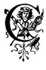 Ornate initial, capital C