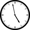 Clock 4:58