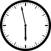 Clock 5:58