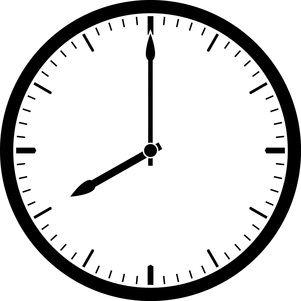 Clock 8:00. To use any of the clipart images above (including the thumbnail 