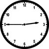 Clock 2:45