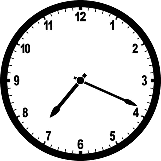 Clock 7:19