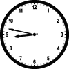 Clock 8:47
