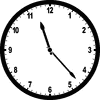 Clock 11:23