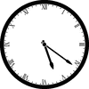 Clock 5:21