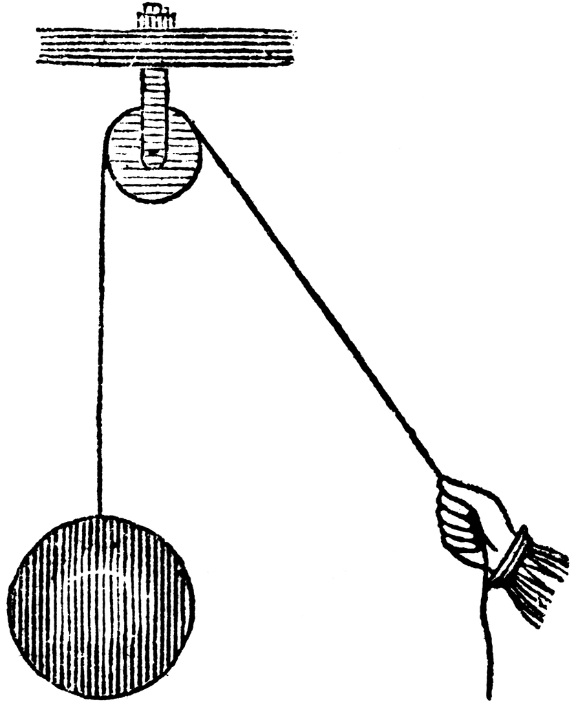 Simple Pulley | ClipArt ETC