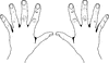 United States Style Counting Hands